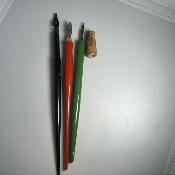 Vintage Mitchell Pedigree Round Hand Penstyle Fountain Pen Nibs Incomplete - Picture 3 of 4